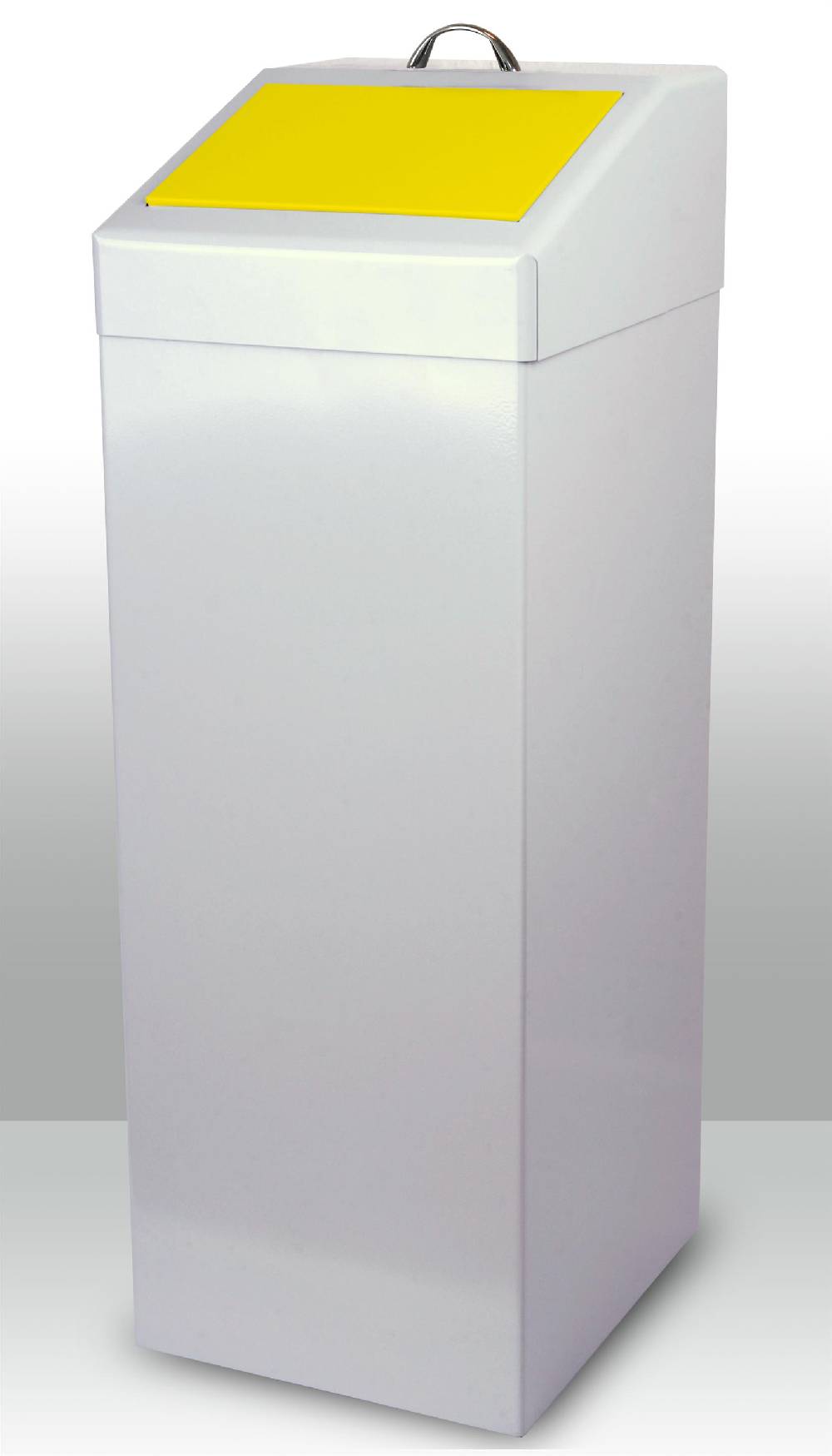 Szagato Abfallbehälter 87 ltr + Innenbehälter 90x34x38cm gelb SZAGATO Abfallbehälter Abfalleimer Abfallsammler Mülleimer großes Volumen Wertstoffsammler groß Vatertagsangebot