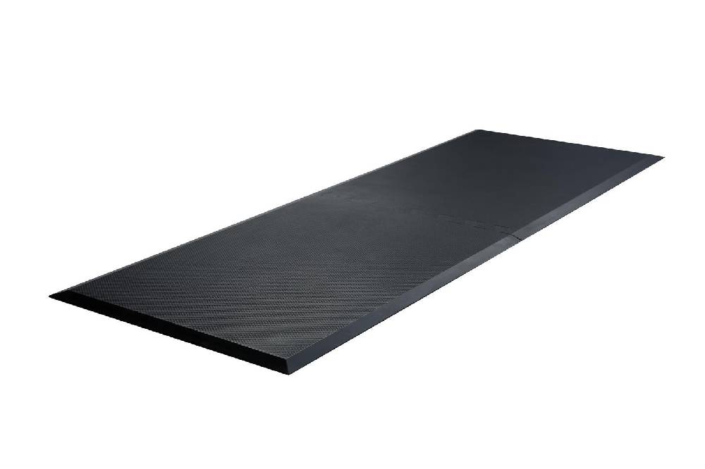 Szagato Anti Ermüdungsmatte Gummi 181x65x13cm anthrazit SZAGATO Anti Ermüdungsmatte Steharbeitsplatz Arbeitsplatzmatte Gummi Antiermüdungsmatten Arbeitzplatz