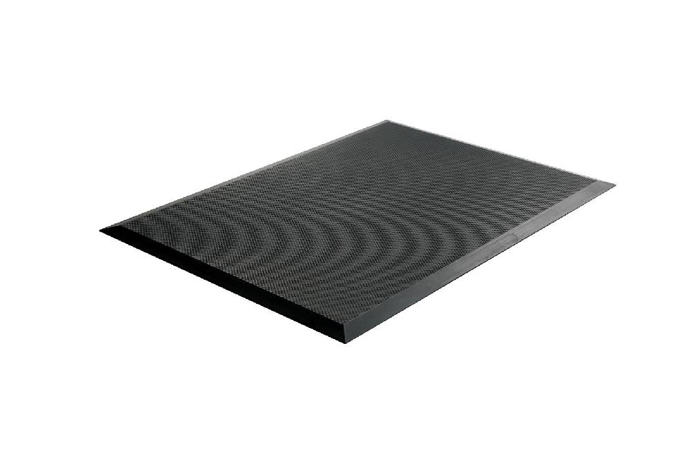 Szagato Anti Ermüdungsmatte Gummi Flachnoppe 90x65x13cm anthrazit SZAGATO Arbeitsplatzmatte Anti Ermüdungsmatten Steharbeitsplatz Arbeitsplatzmatten