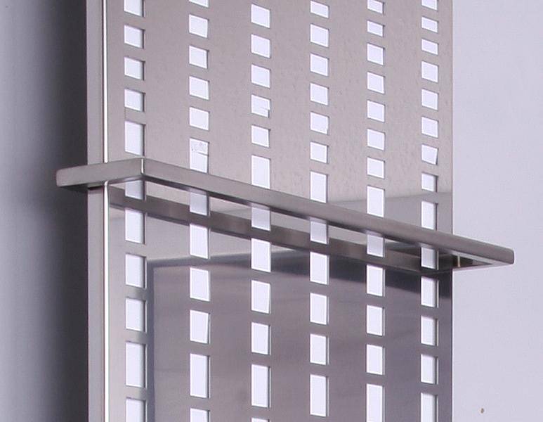 Szagato BADHEIZKÖRPER Design broken Mirror 3 180x47cm 1118 Watt Edelstahl (+2 Halter 15mm) SZAGATO Designheizkörper Handtuchheizkörper mit Mittelanschluss Riesige Rabatte