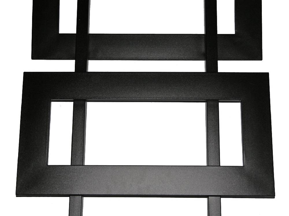 Szagato BADHEIZKÖRPER Design ART I 180x60cm 1019 Watt schwarz + Heizstab 900 Watt SZAGATO Designheizkörper Handtuchheizkörper Mittelanschluss Handtuchwärmer Kostenloser Versand international