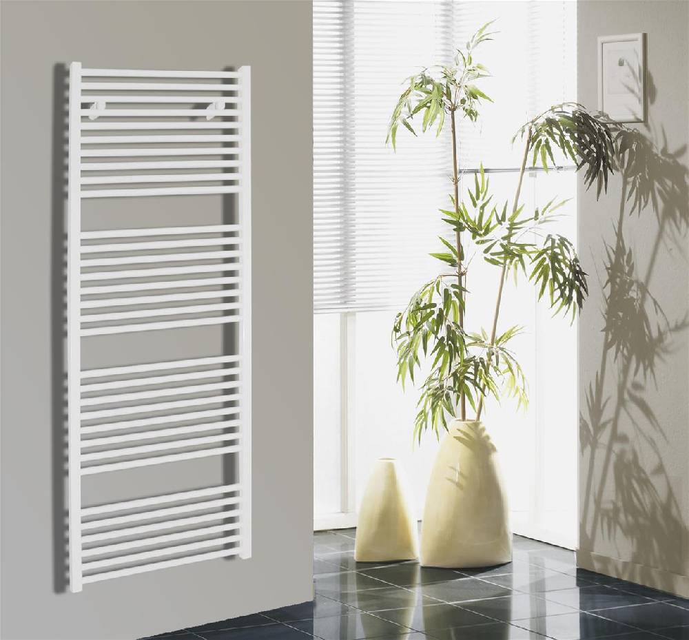 Szagato BADHEIZKÖRPER Design Berlin 3 153x60cm 1118 Watt weiß SZAGATO Handtuchheizkörper mit Seitenanschluss Handtuchwärmer mit Seitenanschluss