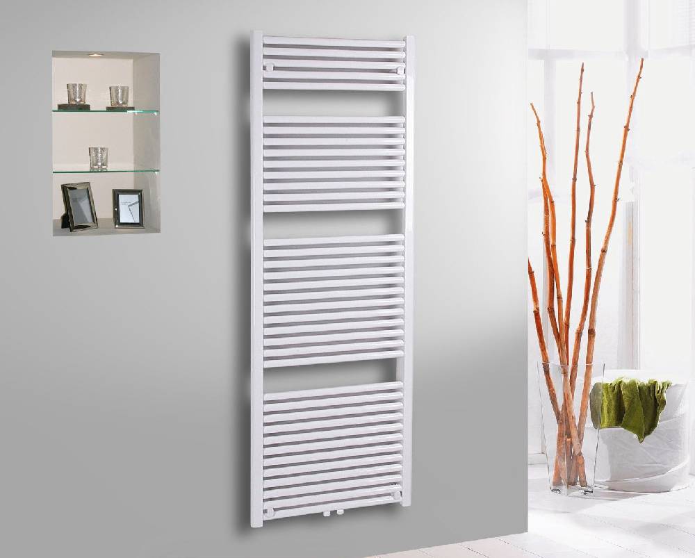Szagato BADHEIZKÖRPER Design Bremen 3 177x60cm 1450 Watt weiß SZAGATO Handtuchheizkörper Mittelanschluss Handtuchwärmer Mittelanschluss