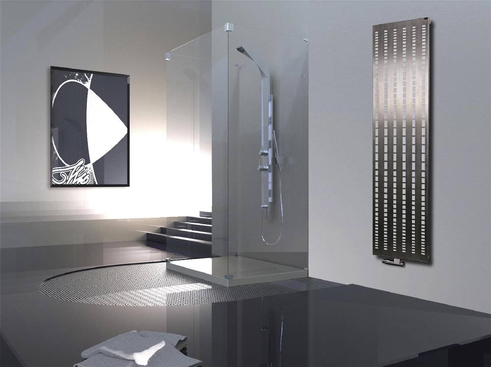 Szagato BADHEIZKÖRPER Design broken Mirror 3 180x47cm 1118 Watt Edelstahl matt SZAGATO Designheizkörper Handtuchheizkörper mit Mittelanschluss Handtuchwärmer Großer Ausverkauf
