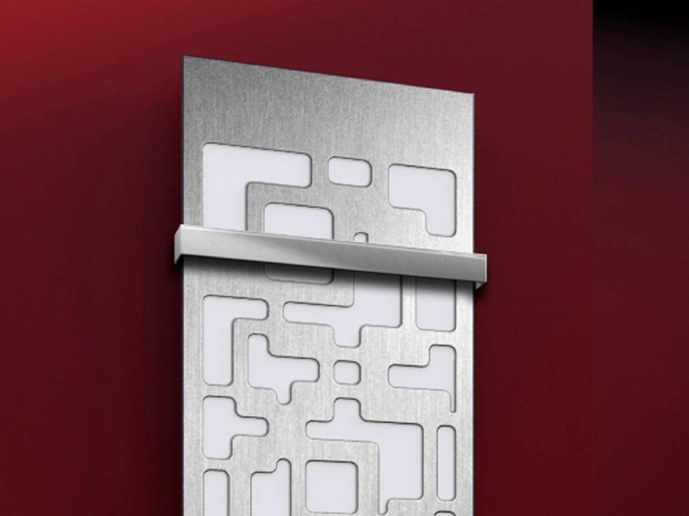 Szagato BADHEIZKÖRPER Design Downtown 3 180x47cm 1118 Watt Edelstahl matt (+2 Halter 50mm) SZAGATO Designheizkörper Handtuchheizkörper mit Mittelanschluss Neueste Mode