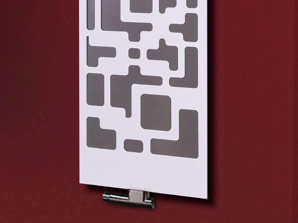 Szagato BADHEIZKÖRPER Design Downtown 3 180x47cm 1118 Watt weiß +1 Halter 15mm SZAGATO Designheizkörper Handtuchheizkörper mit Mittelanschluss Handtuchwärmer Zeitlich begrenztes Angebot