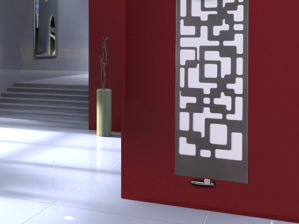 Szagato BADHEIZKÖRPER Design Downtown 2 120x47cm 799 Watt anthrazit - moonstone (+1 Halter 50mm) SZAGATO Designheizkörper mit Mittelanschluss Handtuchwärmer Bis zu 55% Rabatt