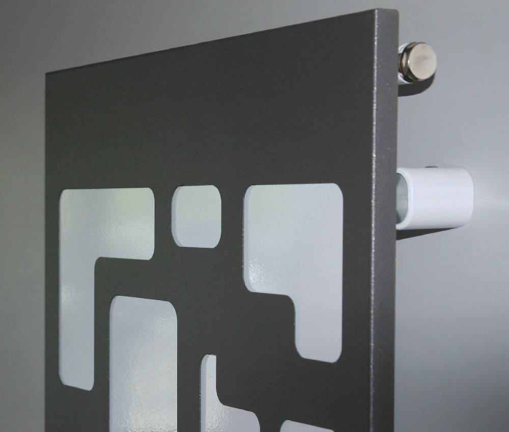 Szagato BADHEIZKÖRPER Design Downtown 3 180x47cm 1118 Watt anthrazit - moonstone (+2 Halter 15mm) SZAGATO Designheizkörper mit Mittelanschluss Handtuchwärmer Speichern exportieren