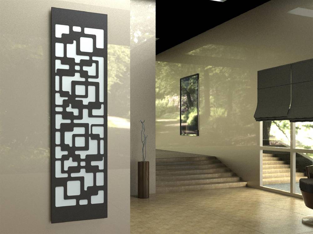 Szagato BADHEIZKÖRPER Design Downtown 3 180x47cm 1118 Watt anthrazit moonstone SZAGATO Designheizkörper Handtuchheizkörper mit Mittelanschluss Handtuchwärmer