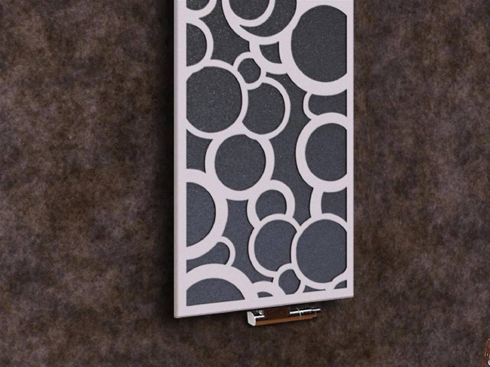 Szagato BADHEIZKÖRPER Design Kreta 2 120x47cm 799 Watt anthrazit moonstone weiß (+1 Halter 15mm) SZAGATO Designheizkörper mit Mittelanschluss Handtuchwärmer Günstig kaufen