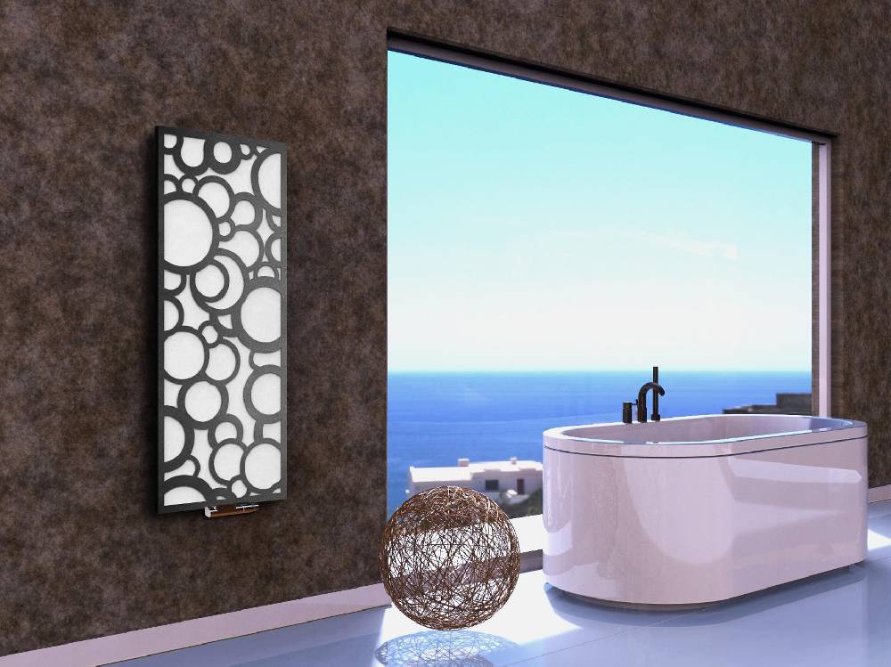 Szagato BADHEIZKÖRPER Design Kreta 2 120x47cm 799 Watt weiß anthrazit moonstone SZAGATO Designheizkörper Handtuchheizkörper Mittelanschluss Handtuchwärmer Flash Sale