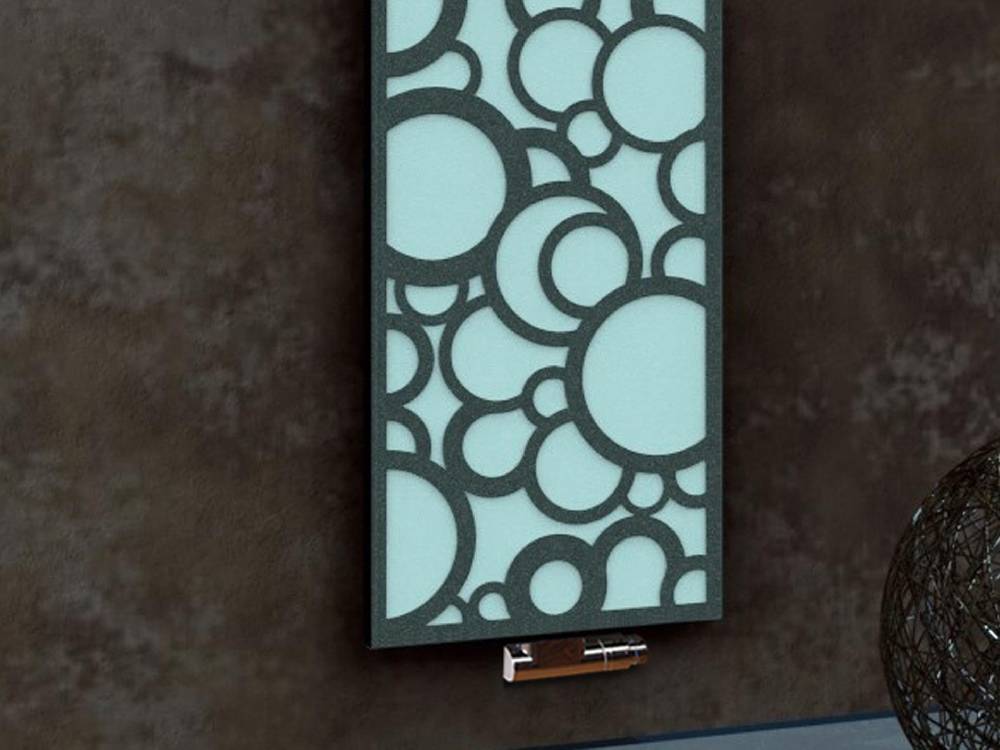 Szagato BADHEIZKÖRPER Design Kreta 3 180x47cm 1118 Watt anthrazit - moonstone (+1 Halter 15mm) SZAGATO Designheizkörper Mittelanschluss Handtuchwärmer Cyber Monday