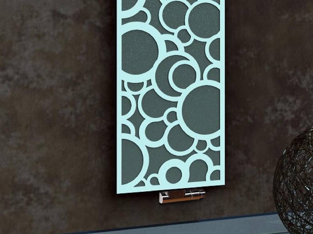 Szagato BADHEIZKÖRPER Design Kreta 3 180x47cm 1118 Watt anthrazit - moonstone (+1 Halter 50mm) SZAGATO Designheizkörper Mittelanschluss Handtuchwärmer Weihnachtsangebot