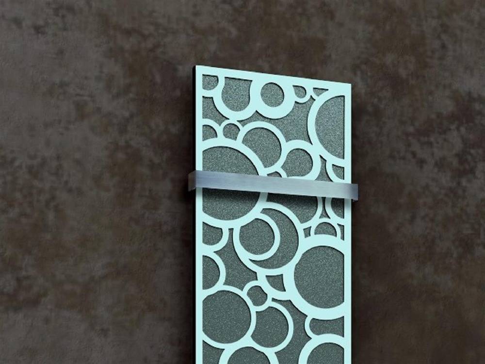 Szagato BADHEIZKÖRPER Design Kreta 3 180x47cm 1118 Watt anthrazit moonstone weiß (+1 Halter 50mm) SZAGATO Designheizkörper mit Mittelanschluss Handtuchwärmer Muttertagsangebot