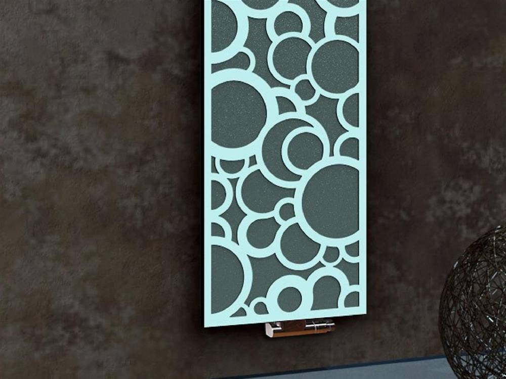 Szagato BADHEIZKÖRPER Design Kreta 3 180x47cm 1118 Watt anthrazit moonstone weiß (+1 Halter 50mm) SZAGATO Designheizkörper mit Mittelanschluss Handtuchwärmer Muttertagsangebot