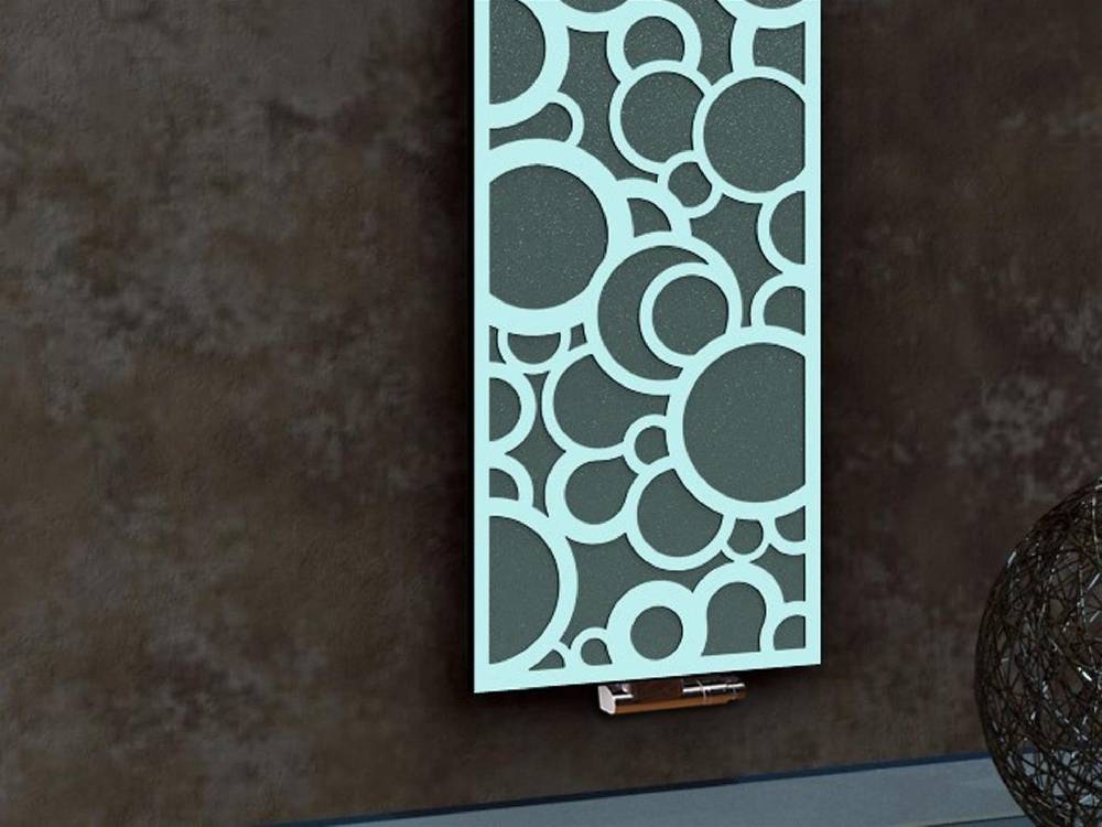 Szagato BADHEIZKÖRPER Design Kreta 3 180x47cm 1118 Watt anthrazit moonstone weiß (+2 Halter 50mm) SZAGATO Designheizkörper mit Mittelanschluss Handtuchwärmer Valentinstagsangebot