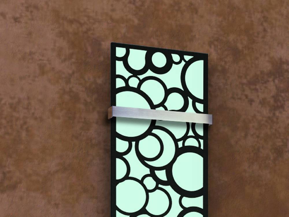 Szagato BADHEIZKÖRPER Design Kreta 3 180x47cm 1118 Watt schwarz +1 Halter 50mm SZAGATO Designheizkörper Handtuchheizkörper mit Mittelanschluss Handtuchwärmer Zeitlich begrenztes Angebot