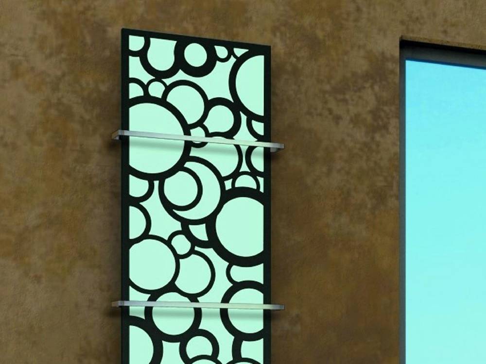 Szagato BADHEIZKÖRPER Design Kreta 3 180x47cm 1118 Watt schwarz +2 Halter 15mm SZAGATO Designheizkörper Handtuchheizkörper mit Mittelanschluss Handtuchwärmer Exklusive Angebote