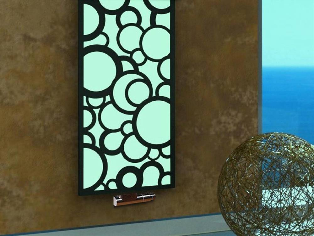 Szagato BADHEIZKÖRPER Design Kreta 3 180x47cm 1118 Watt schwarz +2 Halter 15mm SZAGATO Designheizkörper Handtuchheizkörper mit Mittelanschluss Handtuchwärmer Exklusive Angebote