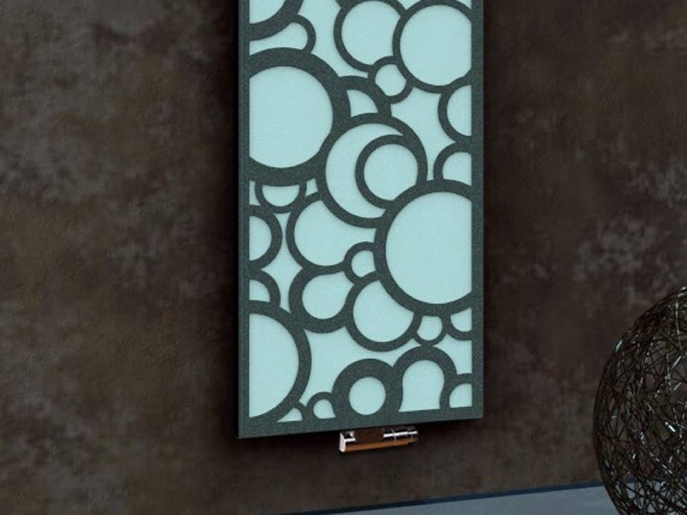 Szagato BADHEIZKÖRPER Design Kreta 3 180x47cm 1118 Watt weiß anthrazit moonstone SZAGATO Designheizkörper Handtuchheizkörper Mittelanschluss Handtuchwärmer Große Rabatte