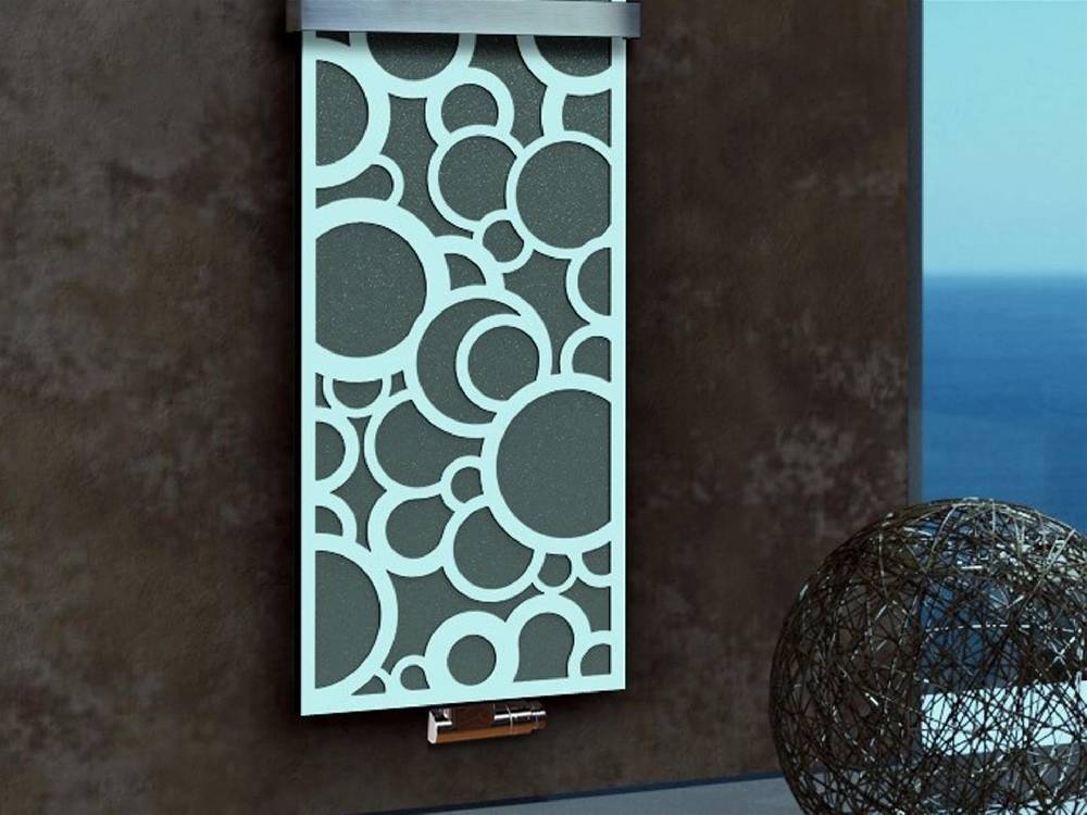 Szagato BADHEIZKÖRPER Design Kreta 3 180x47cm 1118Watt anthrazit - moonstone (+2 Halter 50mm) SZAGATO Designheizkörper Handtuchheizkörper mit Mittelanschluss Bestseller