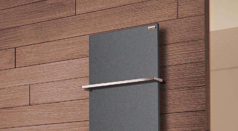 Szagato BADHEIZKÖRPER Design Mirror Steel 2 120x47cm 799 Watt anthrazit - moonstone (+1 Halter 15mm) SZAGATO Designheizkörper Mittelanschluss Handtuchwärmer Limitierter Zeitrabatt