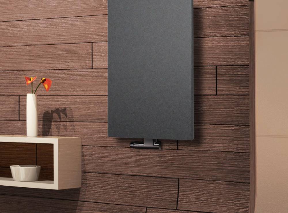 Szagato BADHEIZKÖRPER Design Mirror Steel 2 120x47cm 799 Watt anthrazit - moonstone SZAGATO Design Handtuchheizkörper mit Mittelanschluss Handtuchwärmer Fabrikpreis