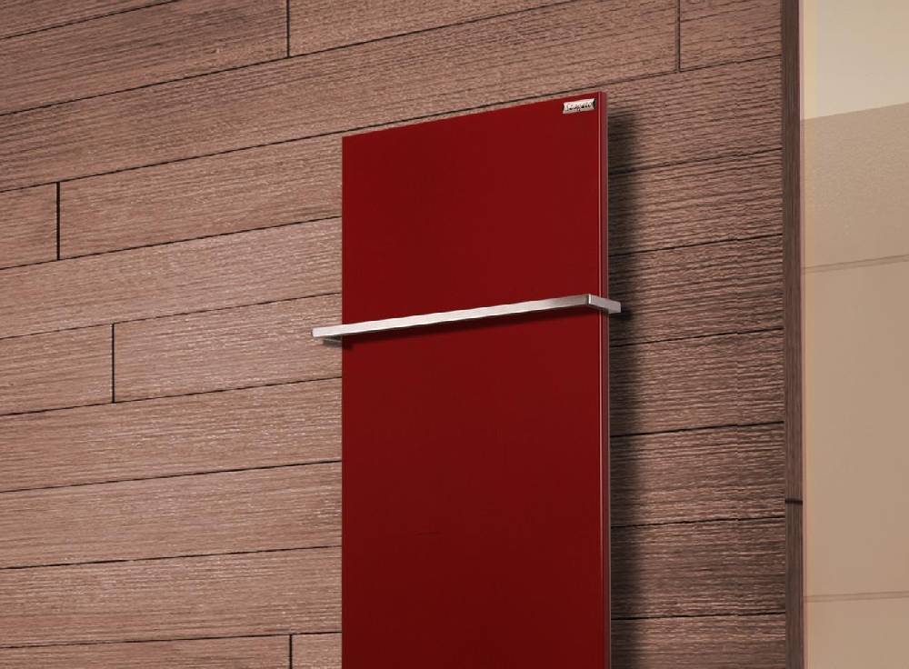 Szagato BADHEIZKÖRPER Design Mirror Steel 2 120x47cm 799 Watt rot (+1 Halter 15mm) SZAGATO Designheizkörper Handtuchheizkörper Mittelanschluss Handtuchwärmer Begrenztes Angebot
