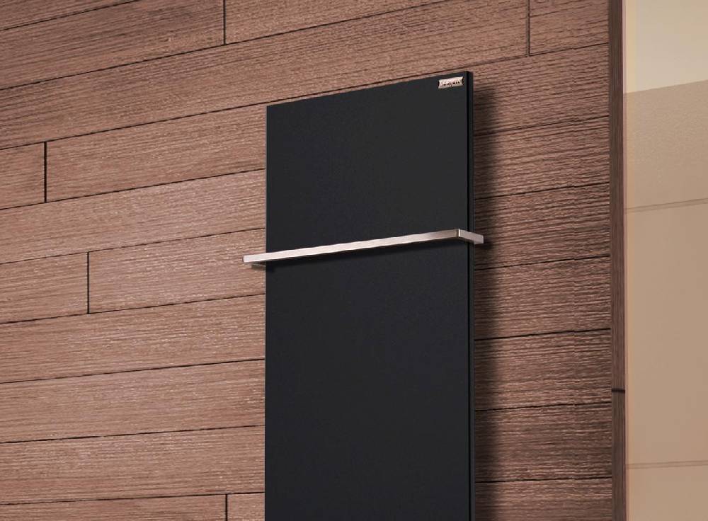 Szagato BADHEIZKÖRPER Design Mirror Steel 2 120x47cm 799 Watt schwarz (+1 Halter 15mm) SZAGATO Designheizkörper Handtuchheizkörper mit Mittelanschluss Preisnachlass