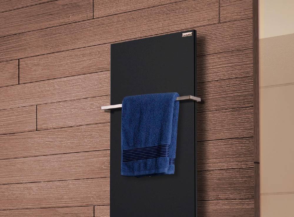 Szagato BADHEIZKÖRPER Design Mirror Steel 2 120x47cm 799 Watt schwarz (+1 Halter 15mm) SZAGATO Designheizkörper Handtuchheizkörper mit Mittelanschluss Preisnachlass
