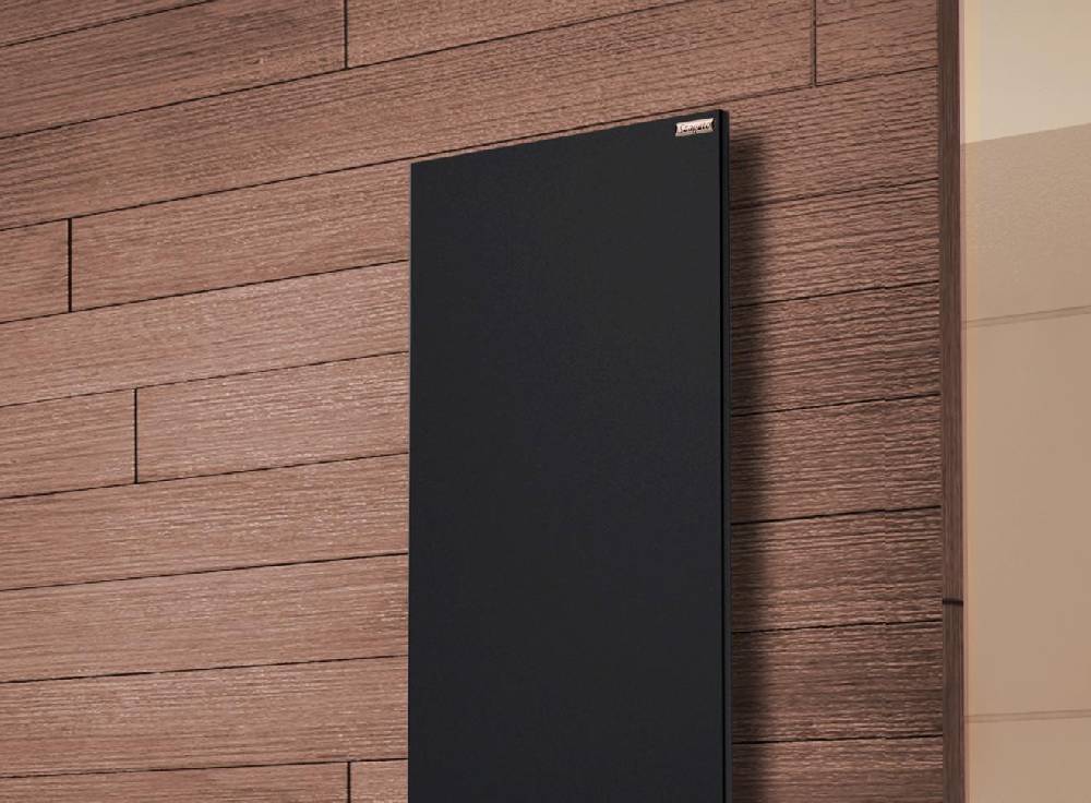 Szagato BADHEIZKÖRPER Design Mirror Steel 2 120x47cm 799 Watt schwarz SZAGATO Designheizkörper Handtuchheizkörper mit Mittelanschluss Handtuchwärmer Black Friday