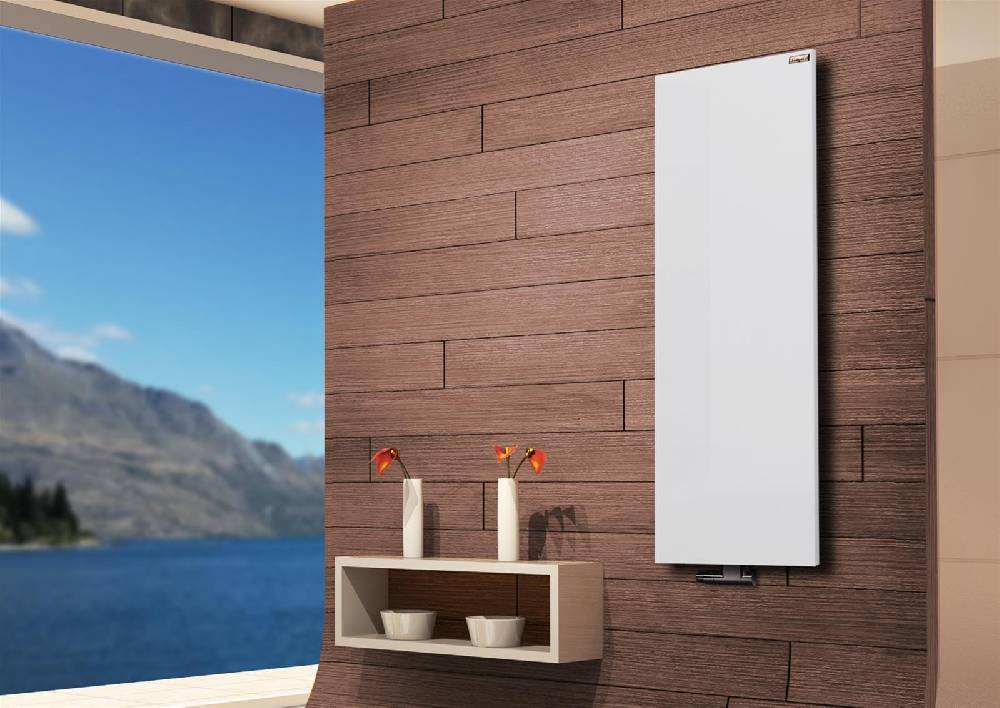 Szagato BADHEIZKÖRPER Design Mirror Steel 2 120x47cm 799 Watt weiß SZAGATO Designheizkörper Handtuchheizkörper mit Mittelanschluss Handtuchwärmer