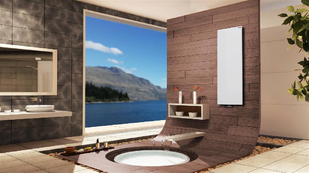 Szagato BADHEIZKÖRPER Design Mirror Steel 2 120x47cm 799 Watt weiß SZAGATO Designheizkörper Handtuchheizkörper mit Mittelanschluss Handtuchwärmer Osterangebot