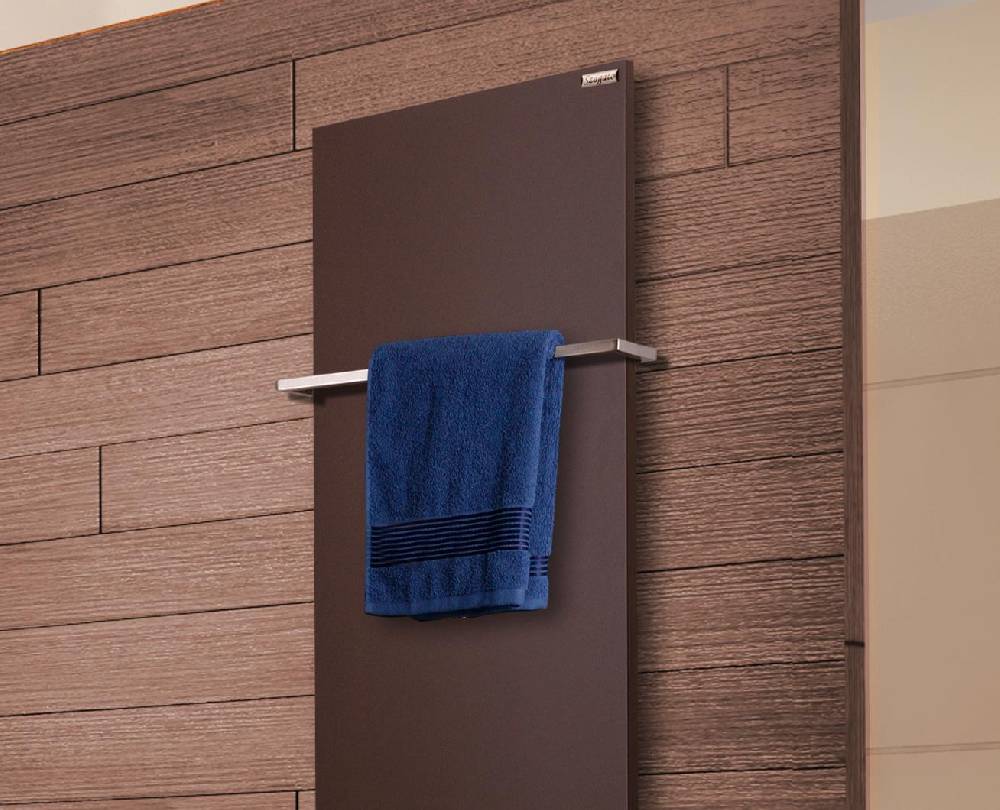 Szagato BADHEIZKÖRPER Design Mirror Steel 3 180x47cm 1118 Watt braun (+1 Halter 15mm) SZAGATO Designheizkörper Handtuchheizkörper mit Mittelanschluss Exklusive Angebote