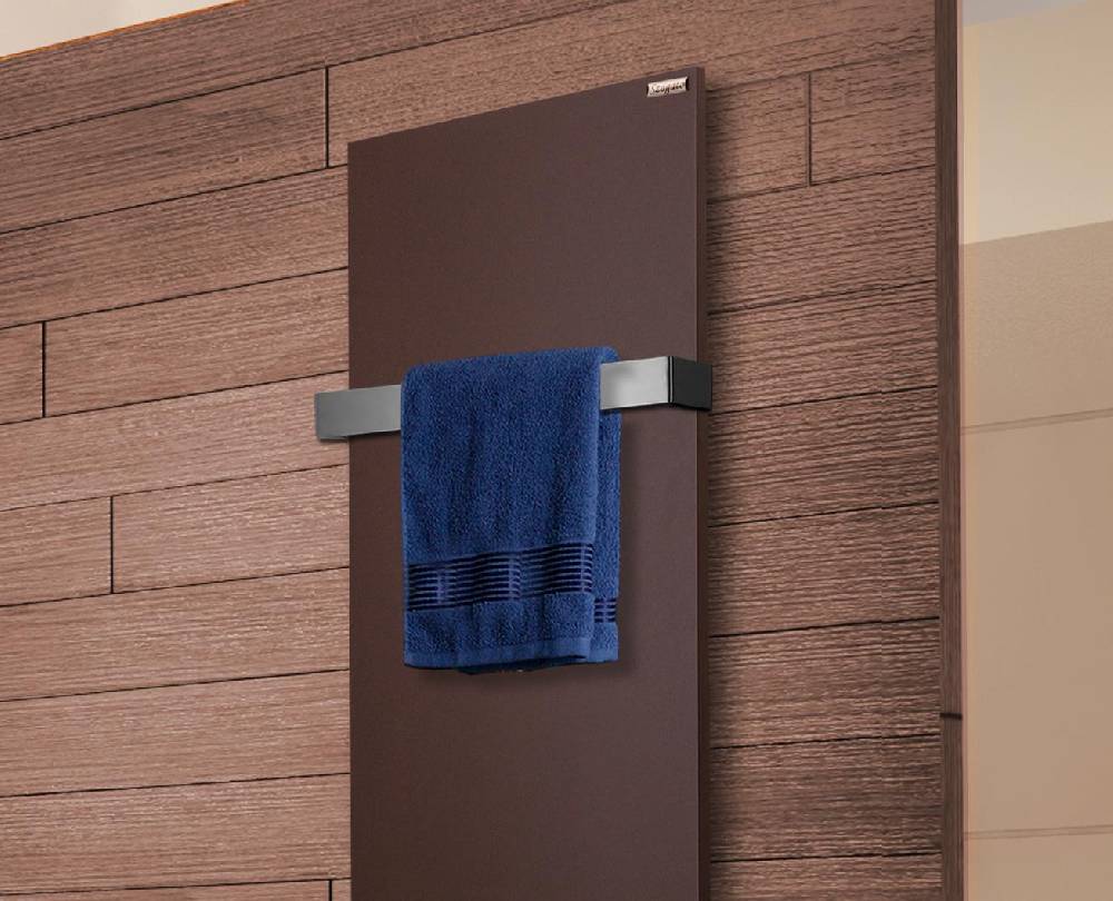 Szagato BADHEIZKÖRPER Design Mirror Steel 3 180x47cm 1118 Watt braun (+1 Halter 50mm) SZAGATO Designheizkörper Handtuchheizkörper mit Mittelanschluss Blitzangebot
