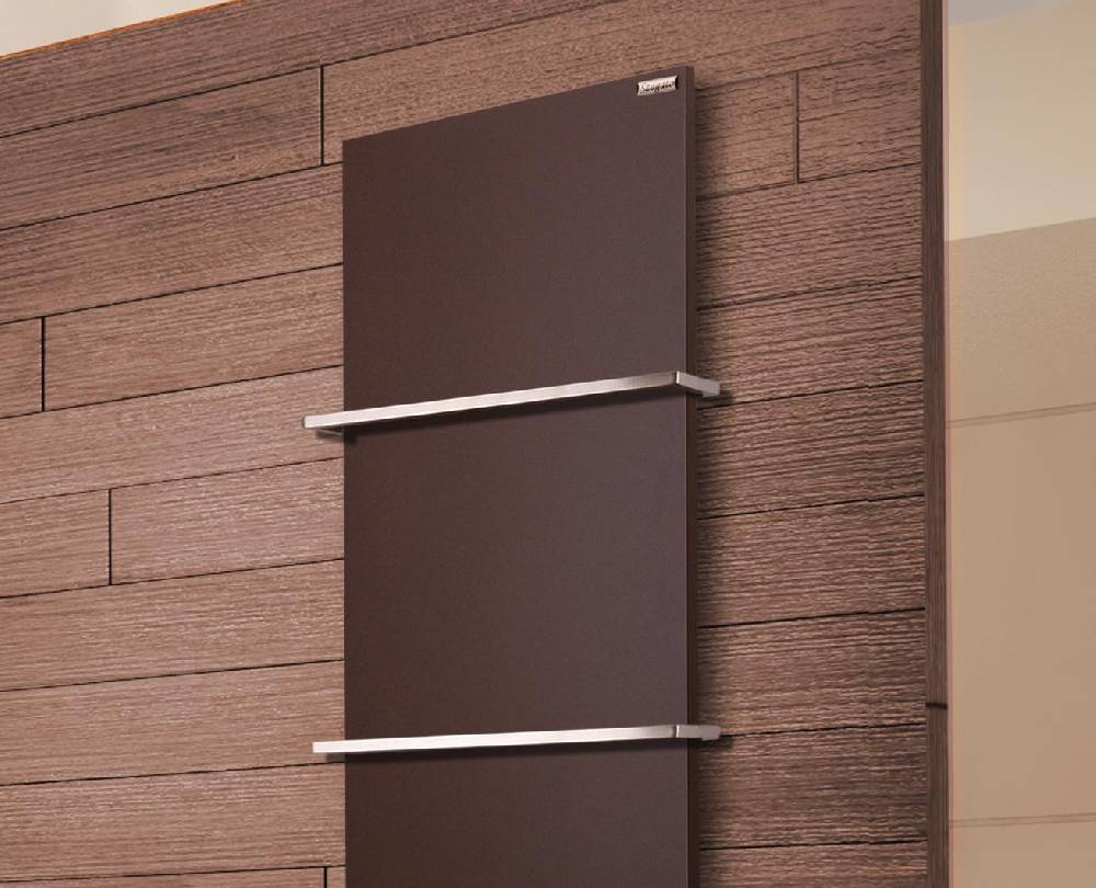 Szagato BADHEIZKÖRPER Design Mirror Steel 3 180x47cm 1118 Watt braun (+2 Halter 15mm) SZAGATO Designheizkörper Handtuchheizkörper mit Mittelanschluss Große Rabatte