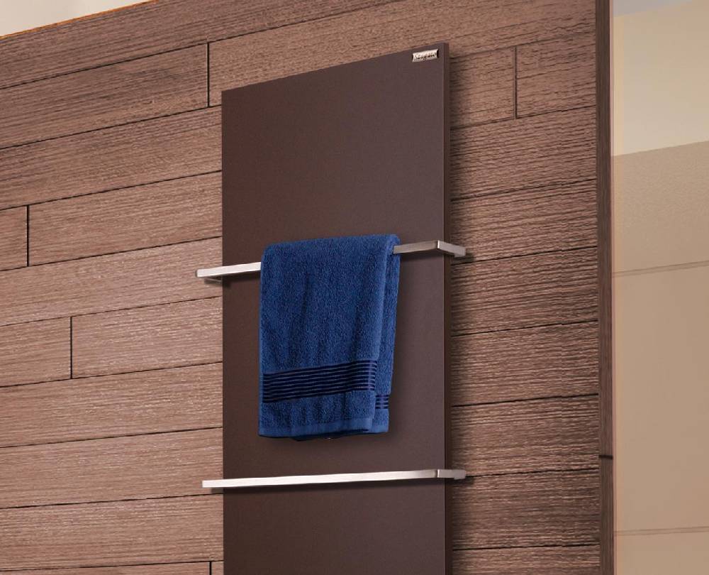 Szagato BADHEIZKÖRPER Design Mirror Steel 3 180x47cm 1118 Watt braun (+2 Halter 15mm) SZAGATO Designheizkörper Handtuchheizkörper mit Mittelanschluss Große Rabatte