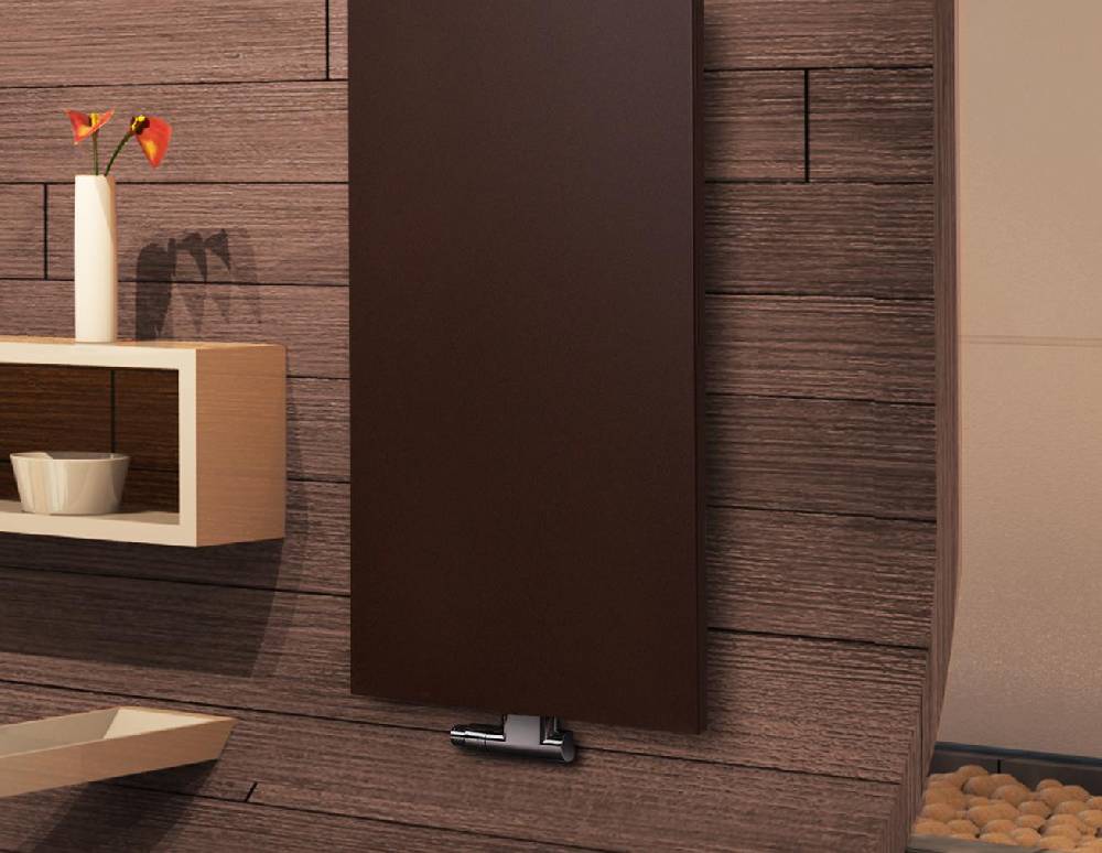 Szagato BADHEIZKÖRPER Design Mirror Steel 3 180x47cm 1118 Watt braun SZAGATO Designheizkörper Handtuchheizkörper mit Mittelanschluss Handtuchwärmer Bestseller