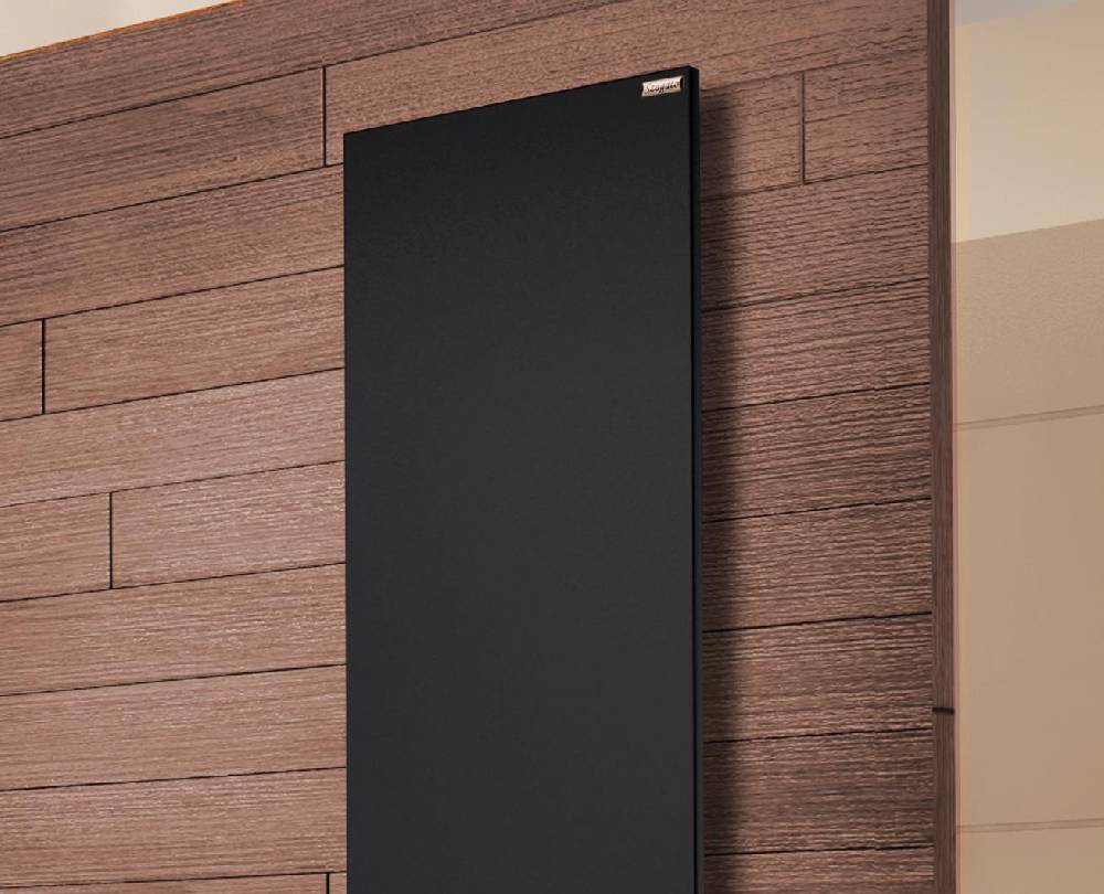 Szagato BADHEIZKÖRPER Design Mirror Steel 3 180x47cm 1118 Watt schwarz SZAGATO Designheizkörper Handtuchheizkörper mit Mittelanschluss Handtuchwärmer Wochenangebot