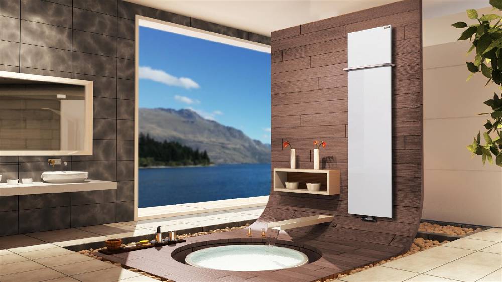 Szagato BADHEIZKÖRPER Design Mirror Steel 3 180x47cm 1118 Watt weiß (+1 Halter 15mm) SZAGATO Designheizkörper Handtuchheizkörper mit Mittelanschluss Kostenlose Rückgabe