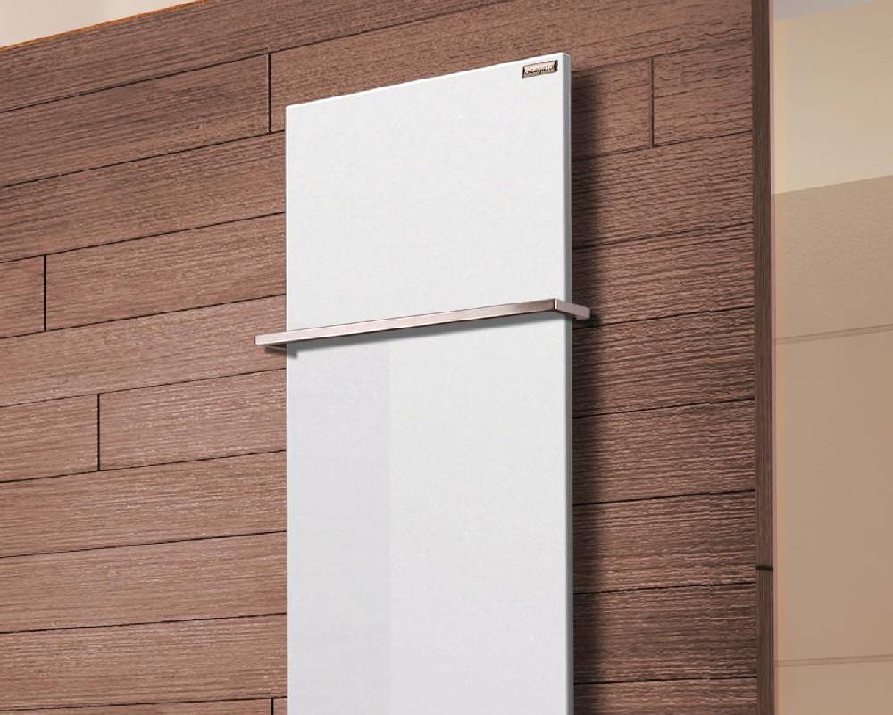 Szagato BADHEIZKÖRPER Design Mirror Steel 3 180x47cm 1118 Watt weiß (+1 Halter 15mm) SZAGATO Designheizkörper Handtuchheizkörper mit Mittelanschluss Kostenlose Rückgabe