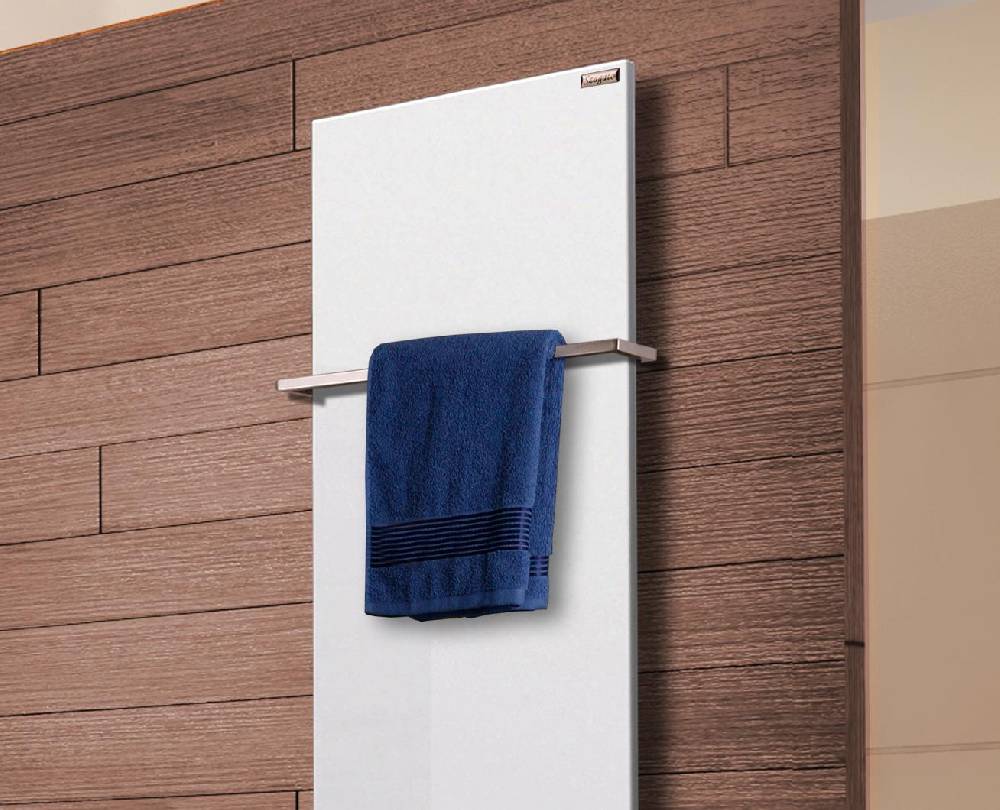 Szagato BADHEIZKÖRPER Design Mirror Steel 3 180x47cm 1118 Watt weiß (+1 Halter 15mm) SZAGATO Designheizkörper Handtuchheizkörper mit Mittelanschluss Kostenlose Rückgabe