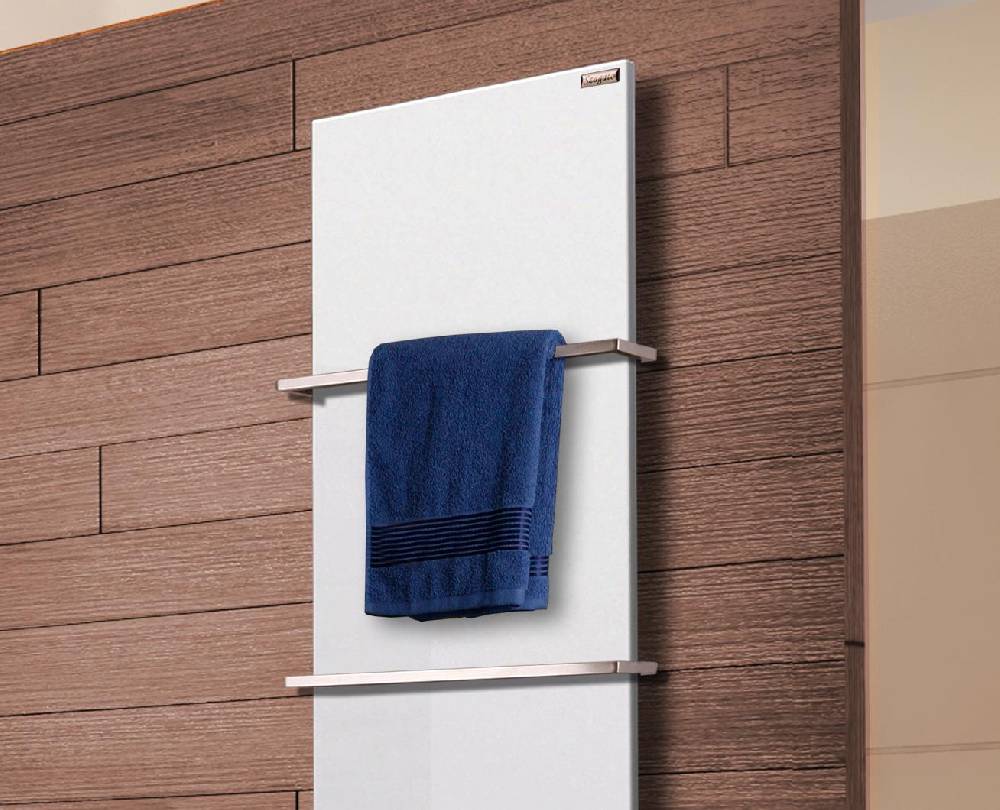 Szagato BADHEIZKÖRPER Design Mirror Steel 3 180x47cm 1118 Watt weiß (+2 Halter 15mm) SZAGATO Designheizkörper Handtuchheizkörper mit Mittelanschluss Letzte 3 Tage