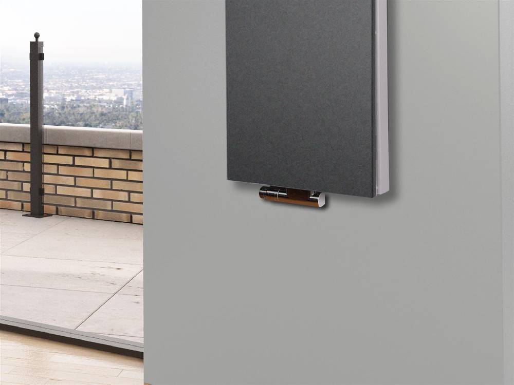Szagato BADHEIZKÖRPER Design Mirror Steel 5 120x47cm 1458 Watt anthrazit - moonstone (+1 Halter 15mm) SZAGATO Designheizkörper Mittelanschluss Handtuchwärmer Letzte 2 Tage