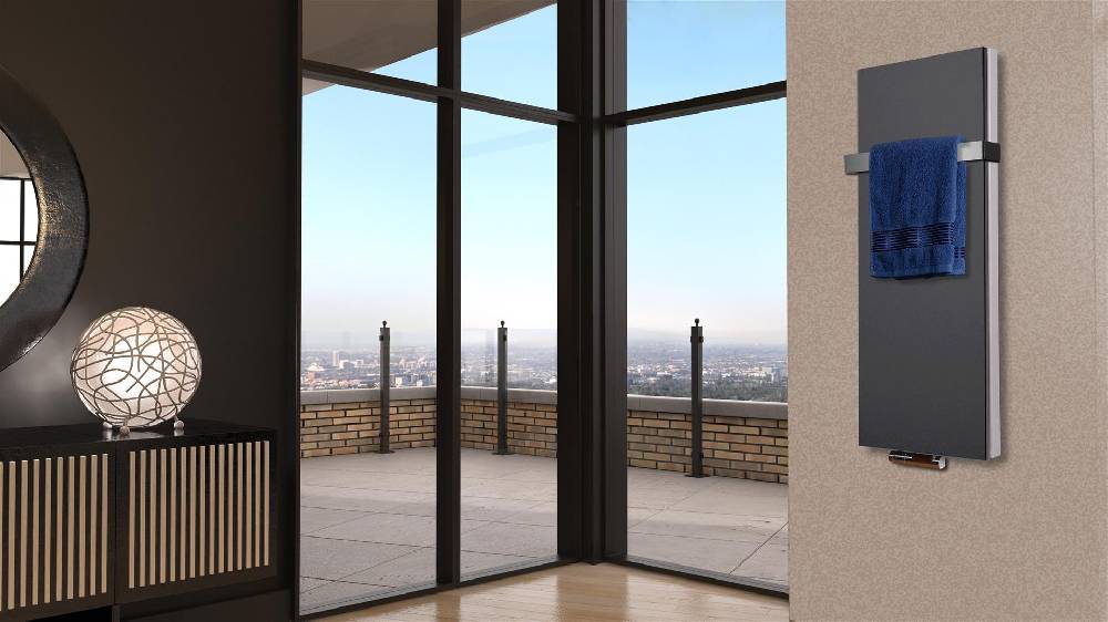 Szagato BADHEIZKÖRPER Design Mirror Steel 5 120x47cm 1458 Watt anthrazit (+1 Halter 50mm) SZAGATO Designheizkörper Handtuchheizkörper mit Mittelanschluss Bis zu 50% Rabatt
