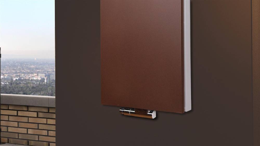 Szagato BADHEIZKÖRPER Design Mirror Steel 5 120x47cm 1458 Watt braun SZAGATO Designheizkörper Handtuchheizkörper mit Mittelanschluss Handtuchwärmer Vierteljährliche Förderung
