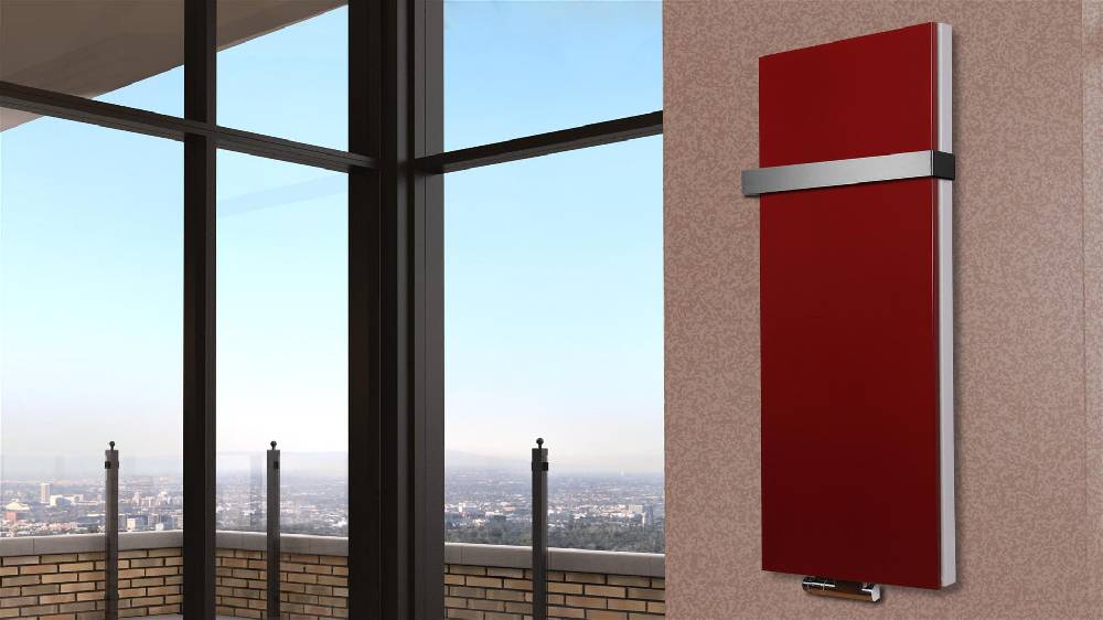 Szagato BADHEIZKÖRPER Design Mirror Steel 5 120x47cm 1458 Watt rot +1 Halter 50mm SZAGATO Designheizkörper Handtuchheizkörper Mittelanschluss Handtuchwärmer Discount Store für neue Produkte
