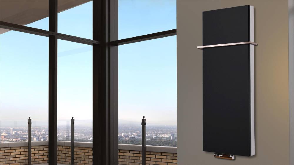Szagato BADHEIZKÖRPER Design Mirror Steel 5 120x47cm 1458 Watt schwarz (+1 Halter 15mm) SZAGATO Designheizkörper Handtuchheizkörper mit Mittelanschluss Super Rabatt