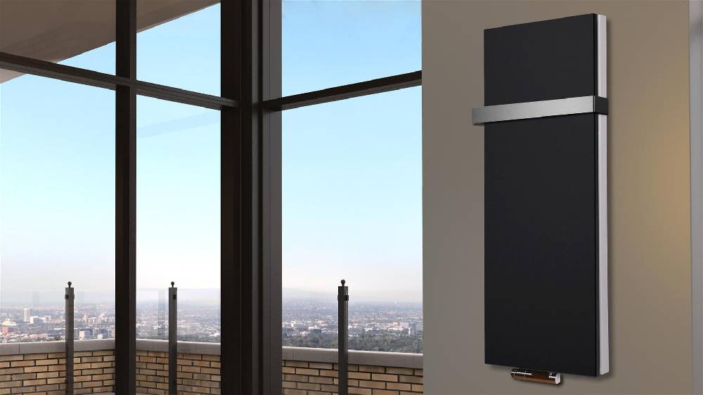 Szagato BADHEIZKÖRPER Design Mirror Steel 5 120x47cm 1458 Watt schwarz (+1 Halter 50mm) SZAGATO Designheizkörper Handtuchheizkörper mit Mittelanschluss Riesige Rabatte