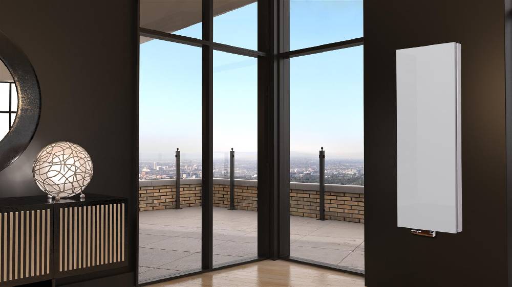 Szagato BADHEIZKÖRPER Design Mirror Steel 5 120x47cm 1458 Watt weiß SZAGATO Designheizkörper Handtuchheizkörper mit Mittelanschluss Handtuchwärmer